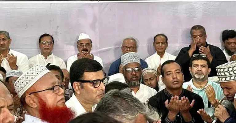 বিএনপির দোয়া মাহফিল